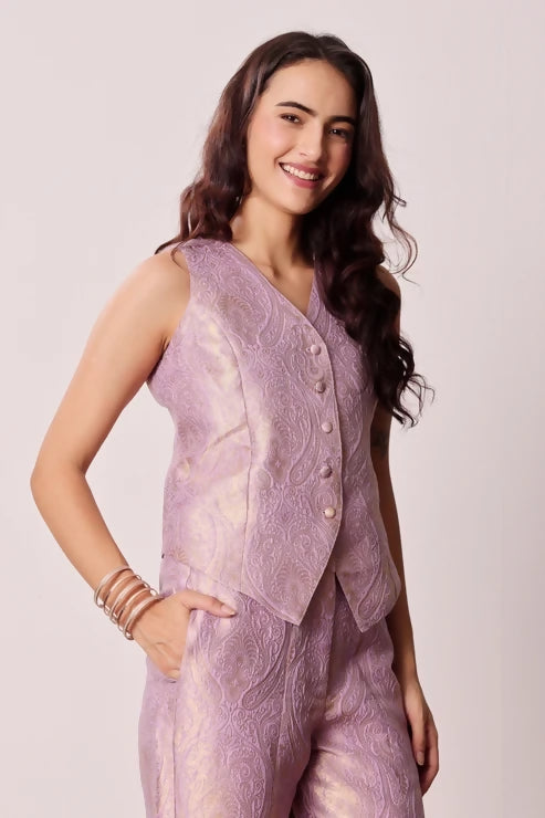 Zuhair brocade set