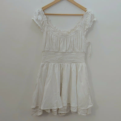 White Short Dress
