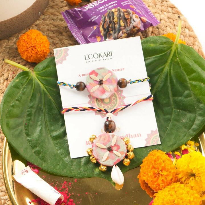Plantable Bhai - Bhabhi Rakhi & Lumba Set