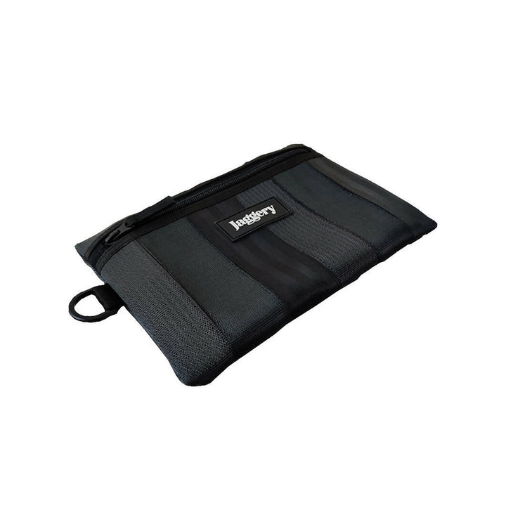 Noir Essentials Pouch in Seat Belts