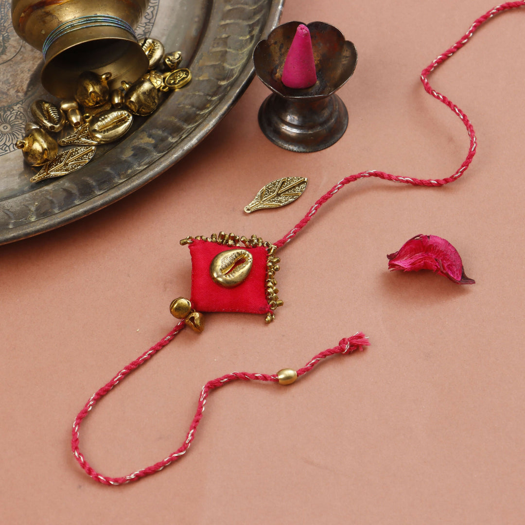 Shell Shine Handcrafted Rakhi - Set of 3