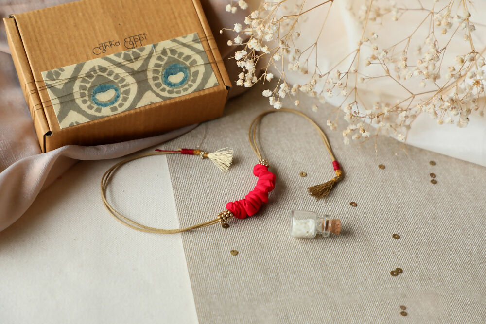 Gulabari Rakhi