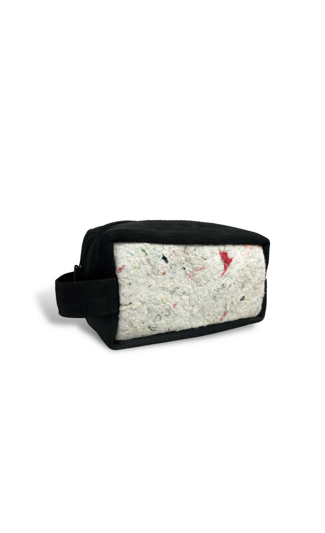 White Felt Belt Dopp Kit