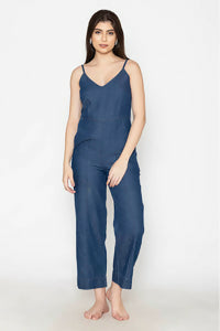 Denim Blue Jumpsuit