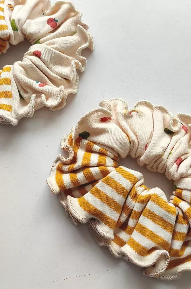 ⁠Fruit you organic cotton scrunchie