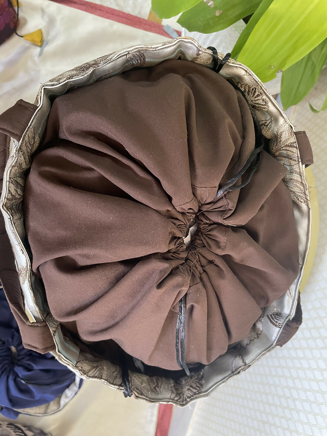 Brown Printed Surprise Gift Bag