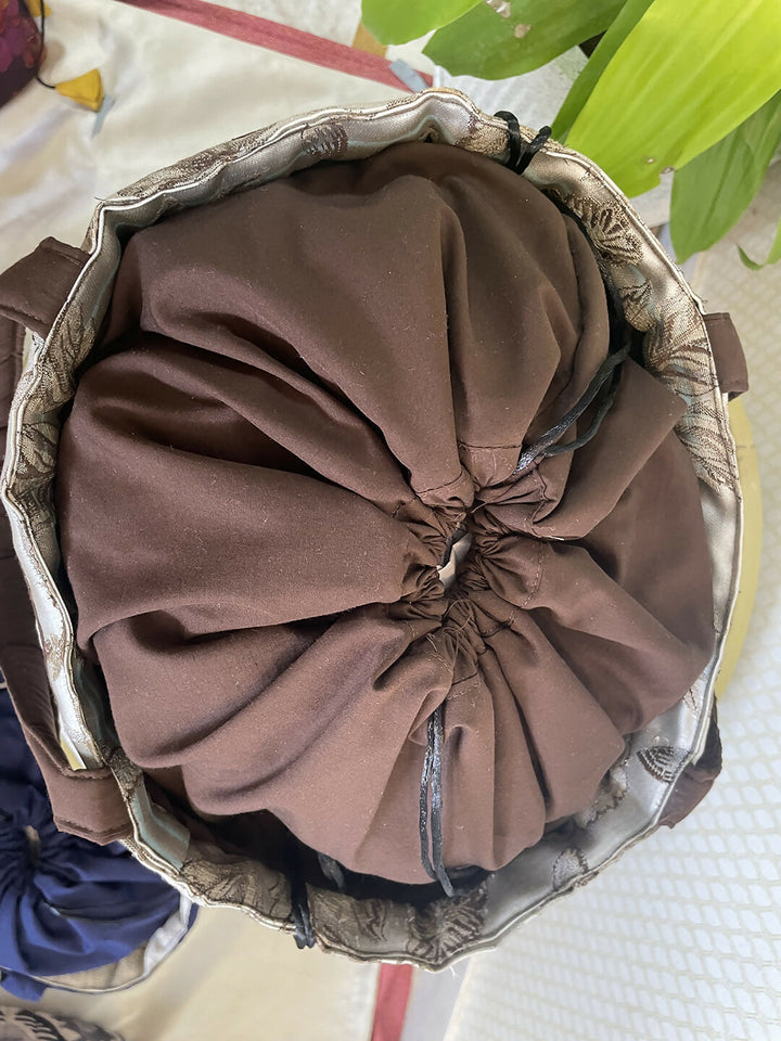 Brown Printed Surprise Gift Bag