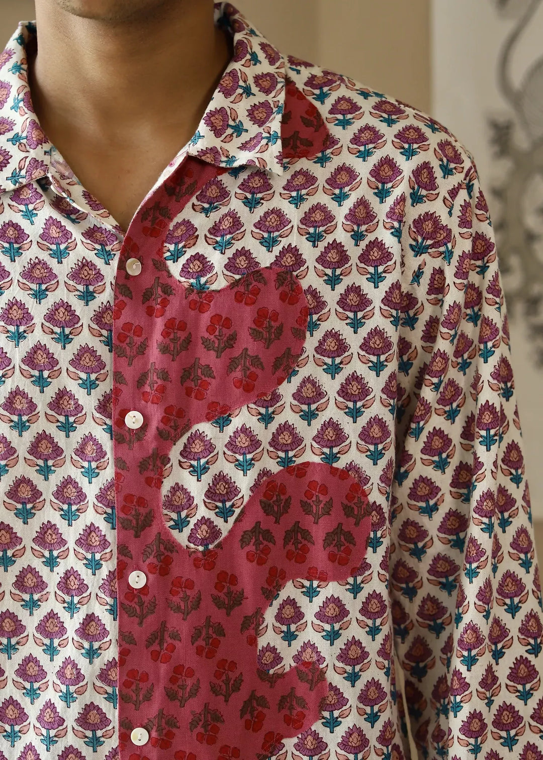 'Gulshan' Unisex Khadi Shirt