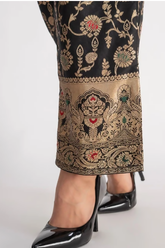 Midnight Brocade Pant Suit