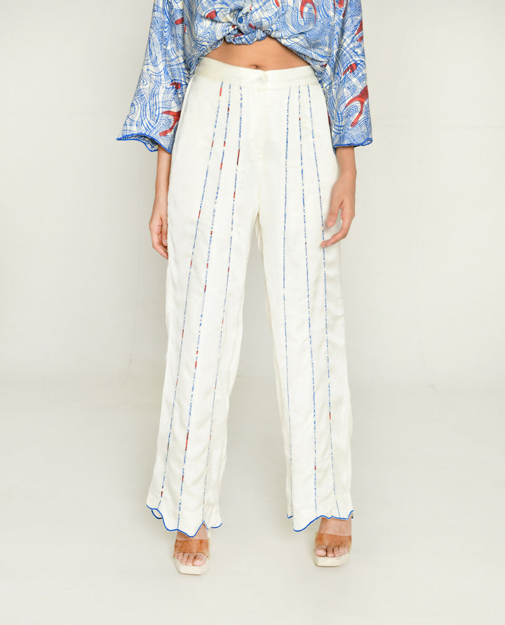 Ponzo White Pant