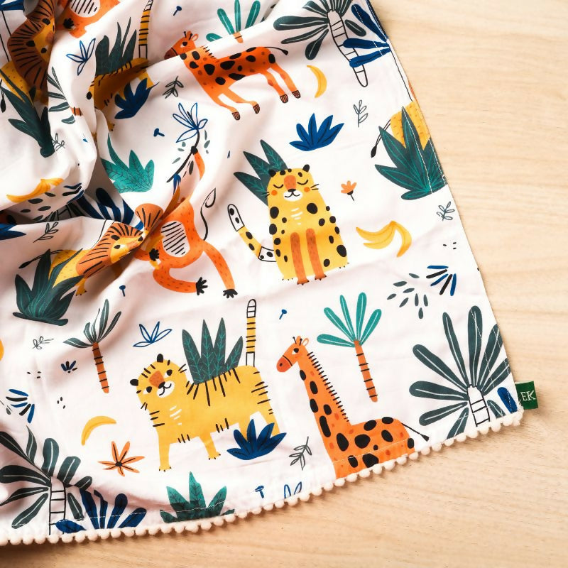 Soothing Jungle Printed Scarf