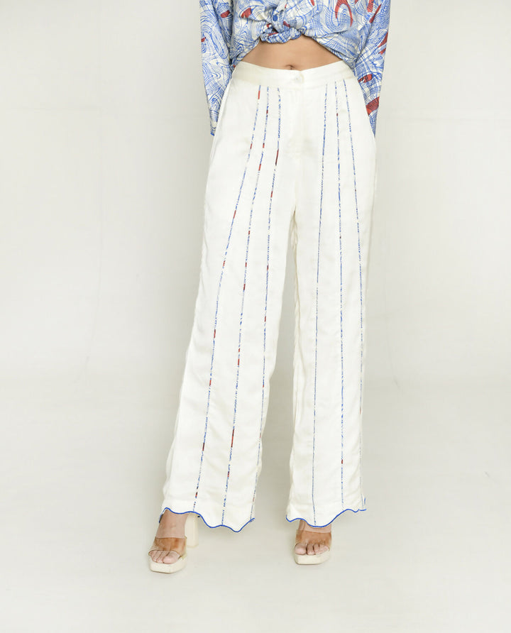 Ponzo White Pant