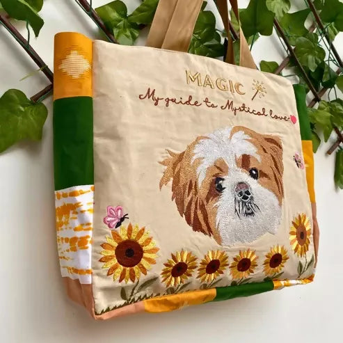 Personalized Pet Dog Tote Bag