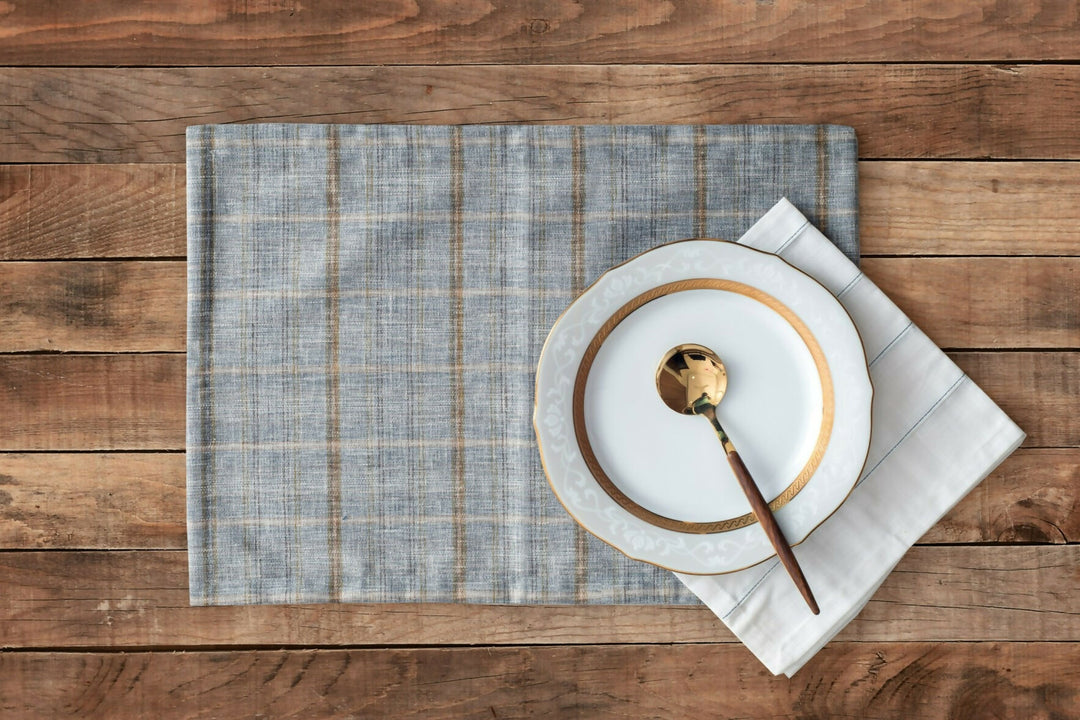 Highland - Cotton Plaid Table Placemats
