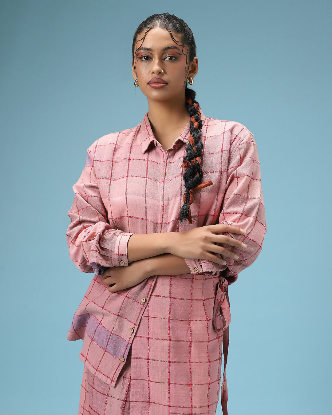 The Pink Flush Full-Sleeved Shirt
