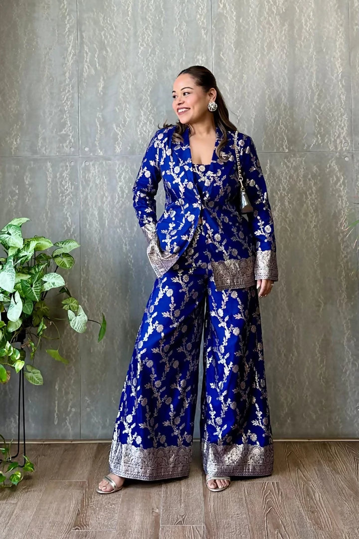 Royal Blue Three Piece Coord