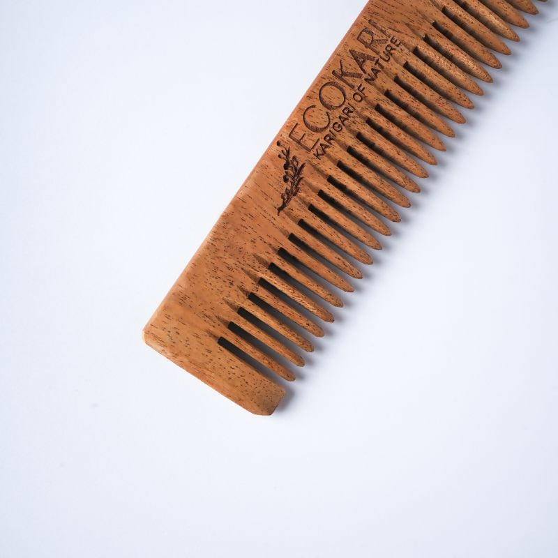 Men’s Neem Wooden Pocket Comb
