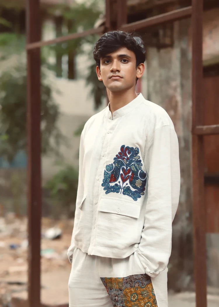 'Do Chidiya' Kyoto Overshirt