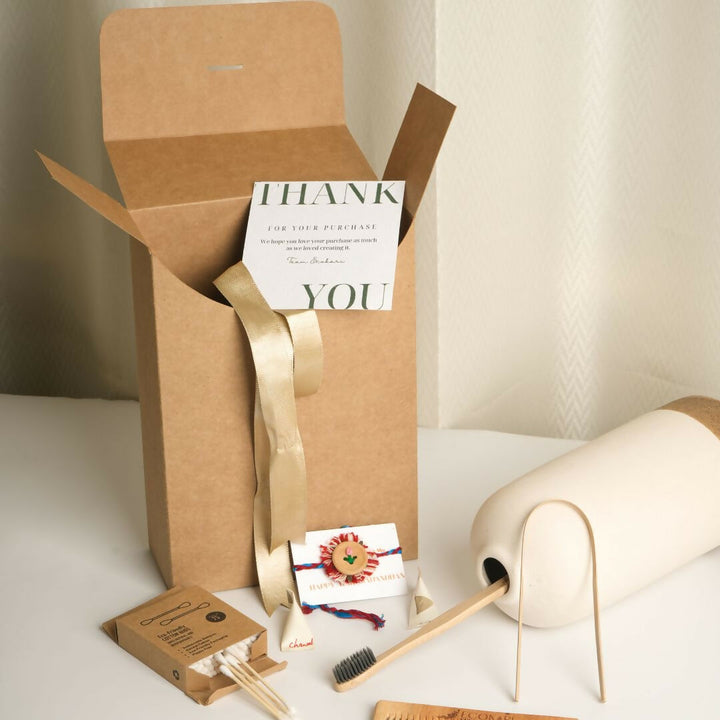 Brother's Rakhi Gift Set with Natural Grooming Essentials