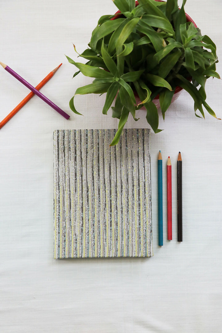 Grey Stripes Notebook