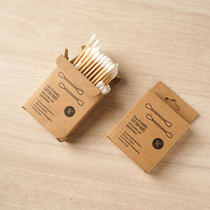 Bamboo Cotton Buds (Set of 2)