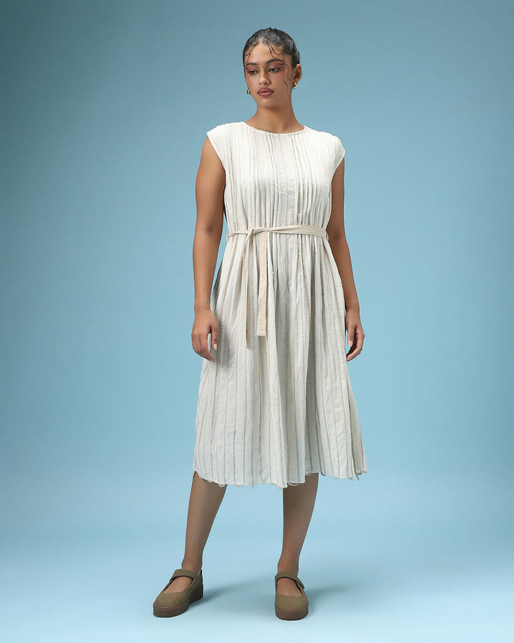 White Chandni Dress
