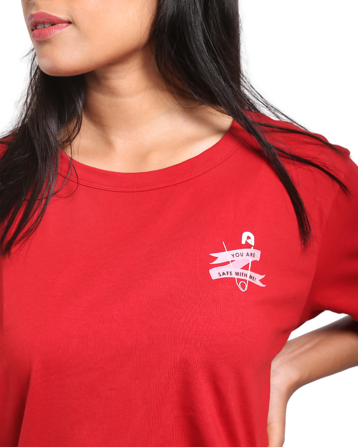 Safety Pin Organic Cotton Tee