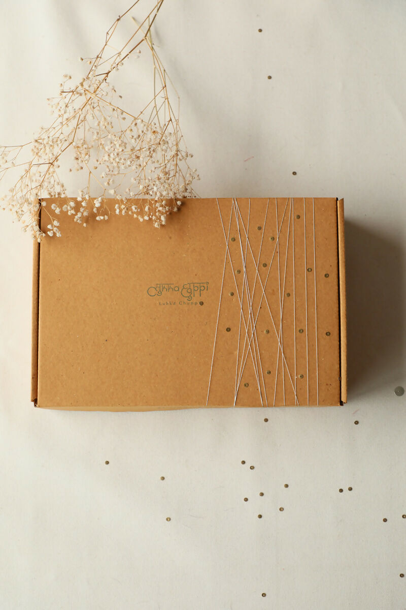 Teal Blue Mini Clutch - Gift Box
