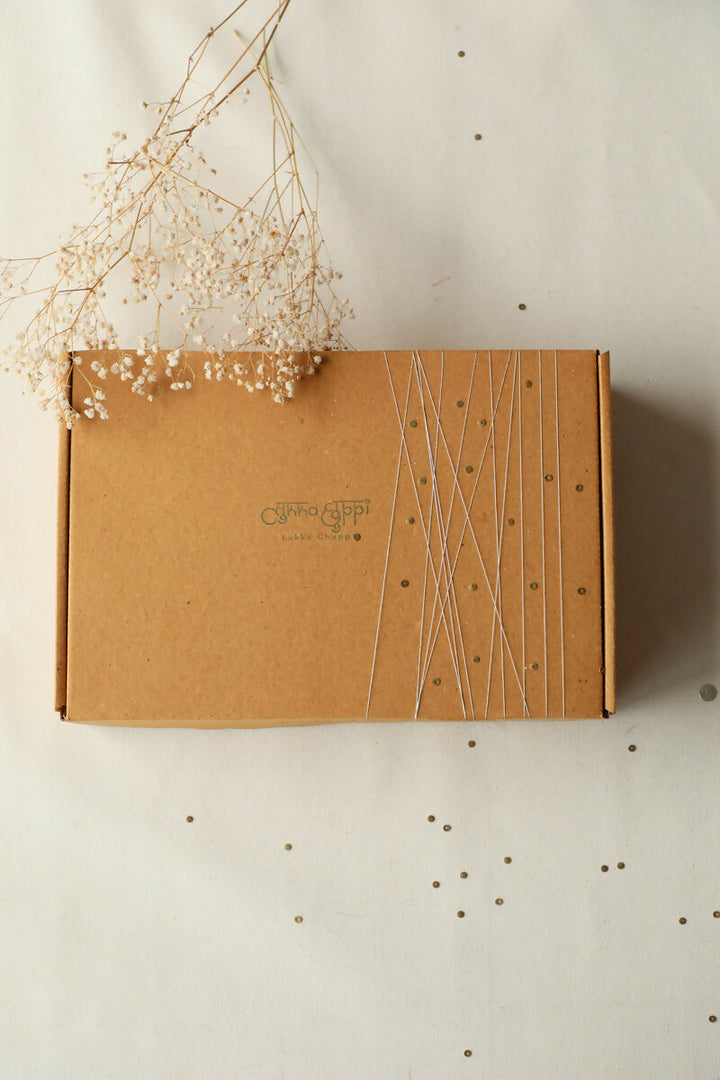 Teal Blue Mini Clutch - Gift Box
