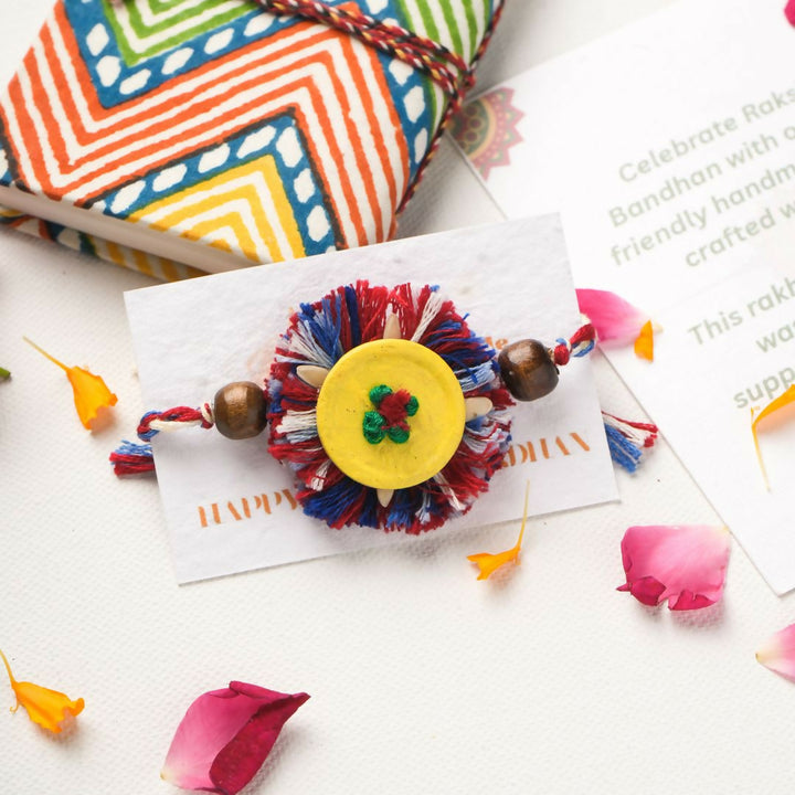 Blossom Eco-Friendly Seed Rakhi