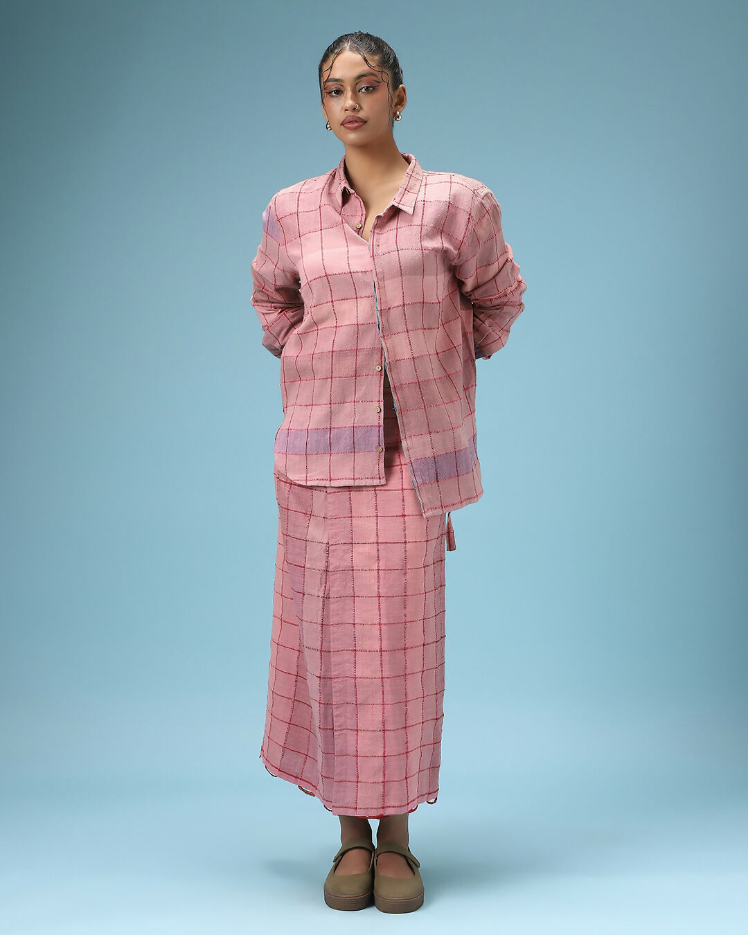 The Pink Flush Full-Sleeved Shirt
