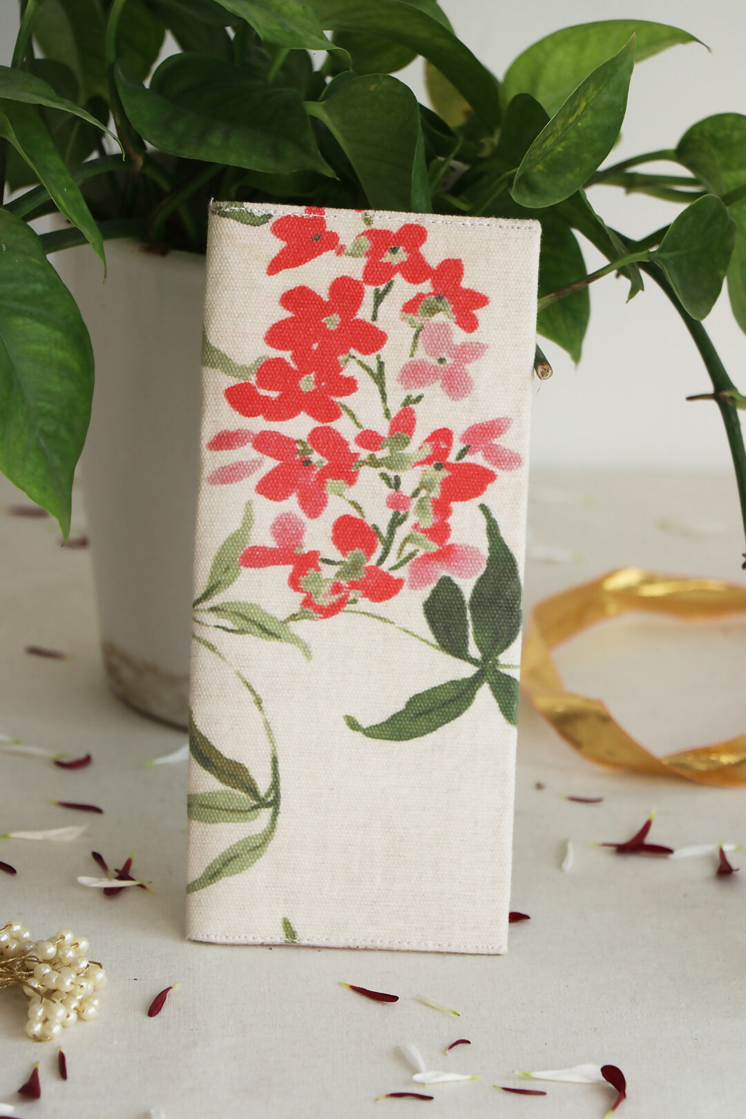 Coral Bloom Money Envelope