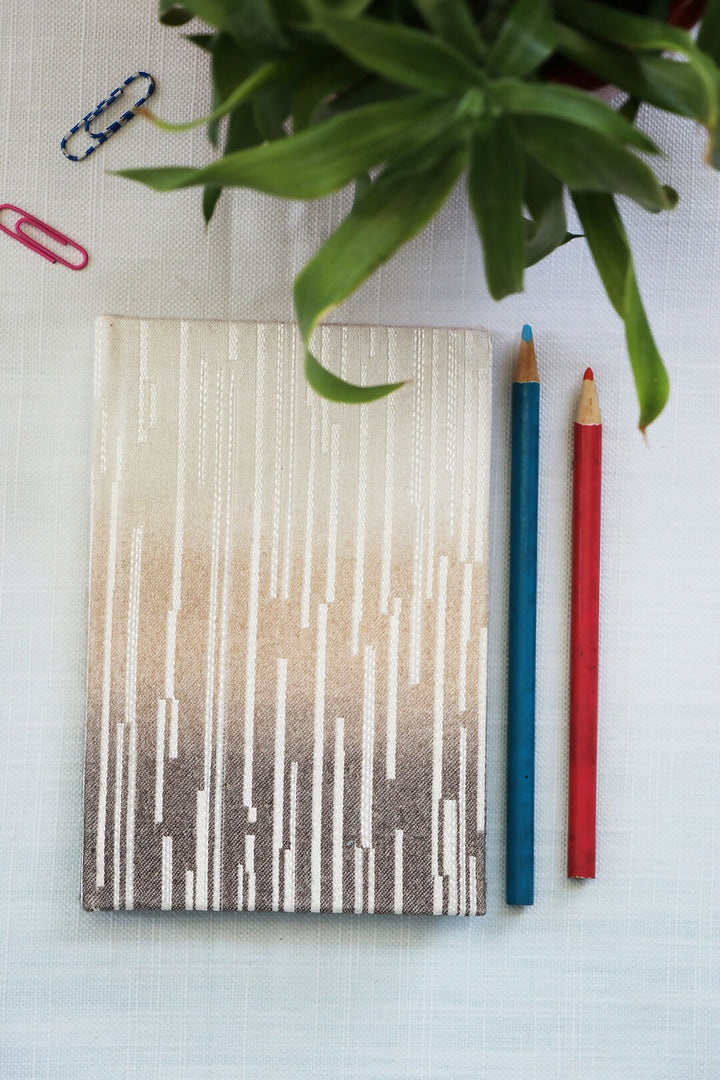 Orange Ikat Mini Notebook