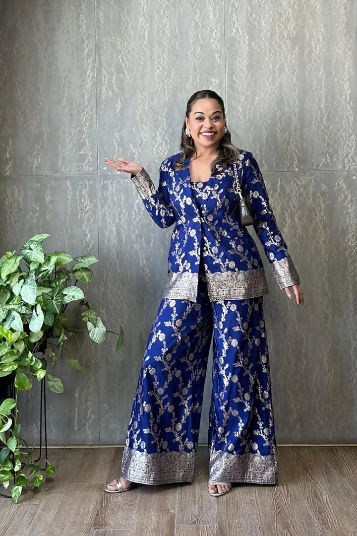 Royal Blue Three Piece Coord