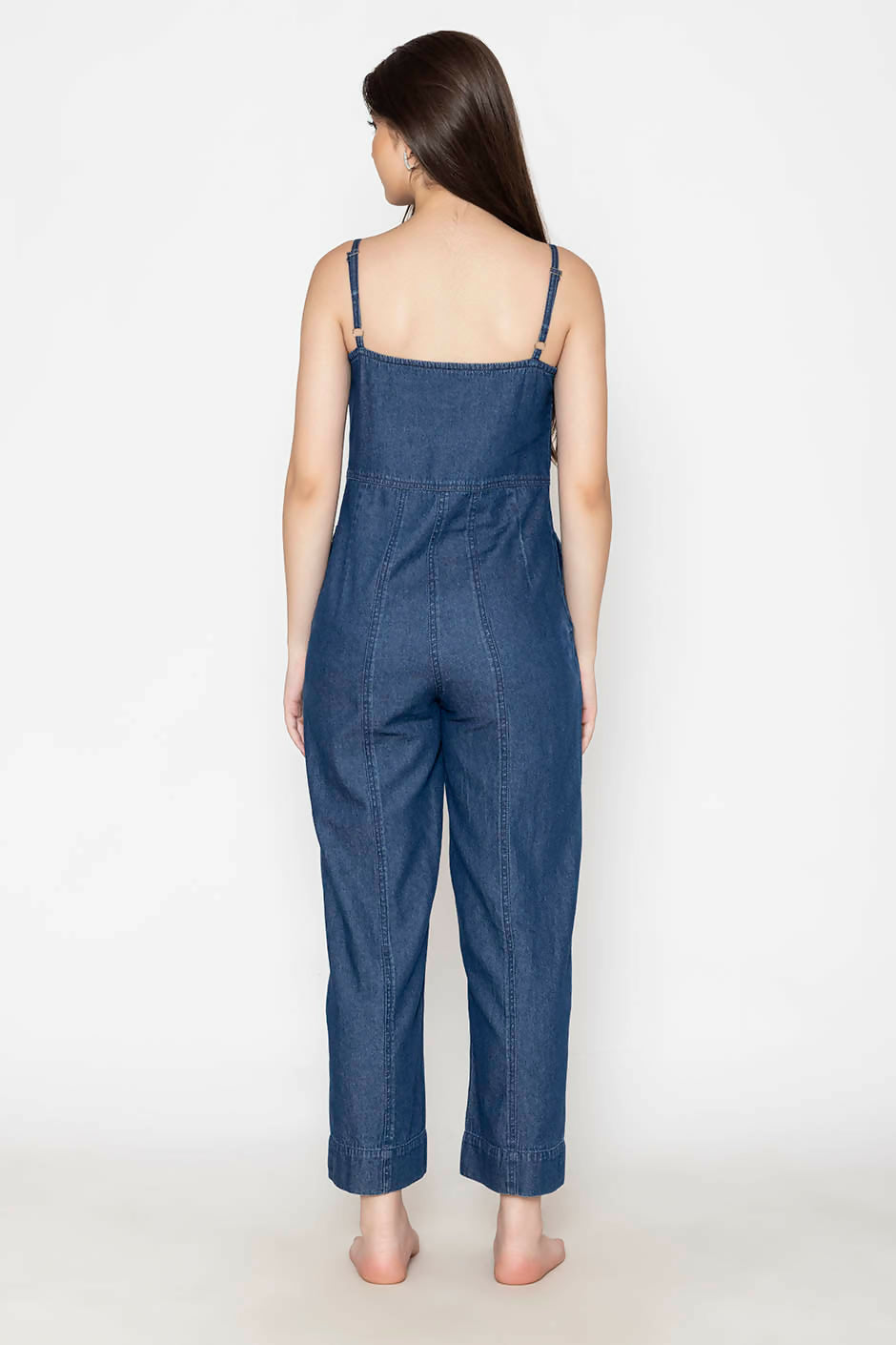 Denim Blue Jumpsuit