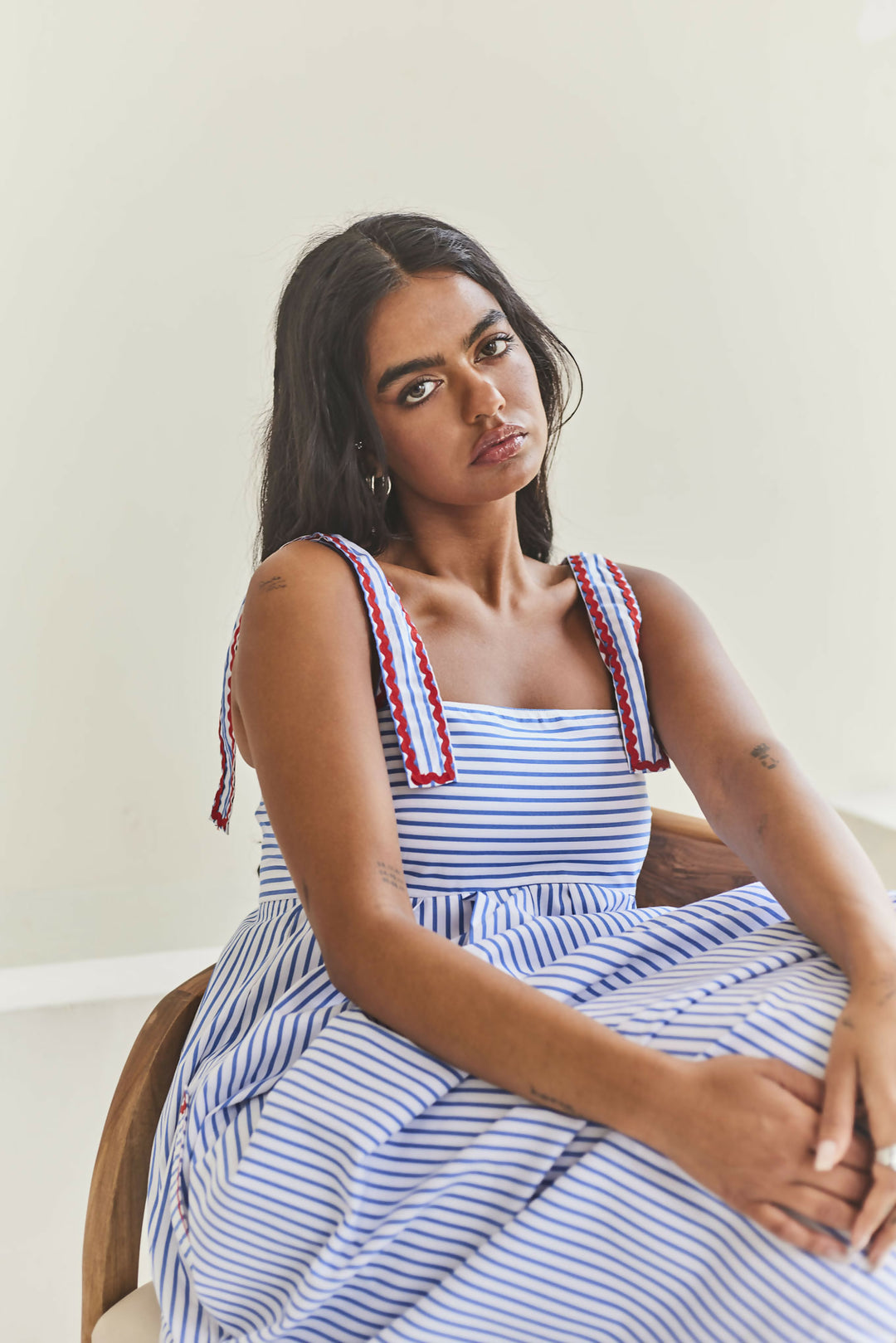 Striped Midi With Pockets