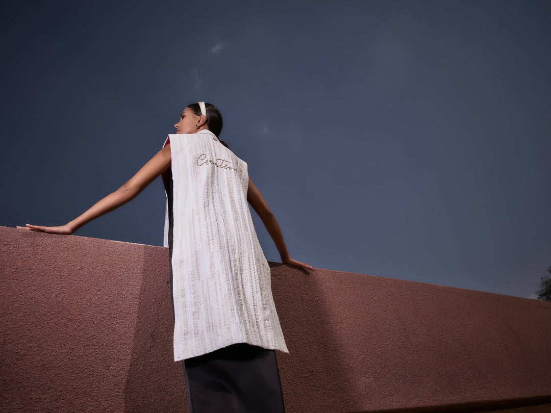The Ivory Shazia Cape