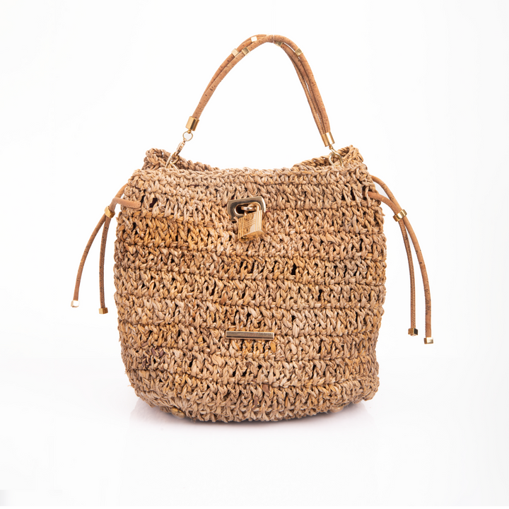 Bracelet Mini Bucket Bag - Natural