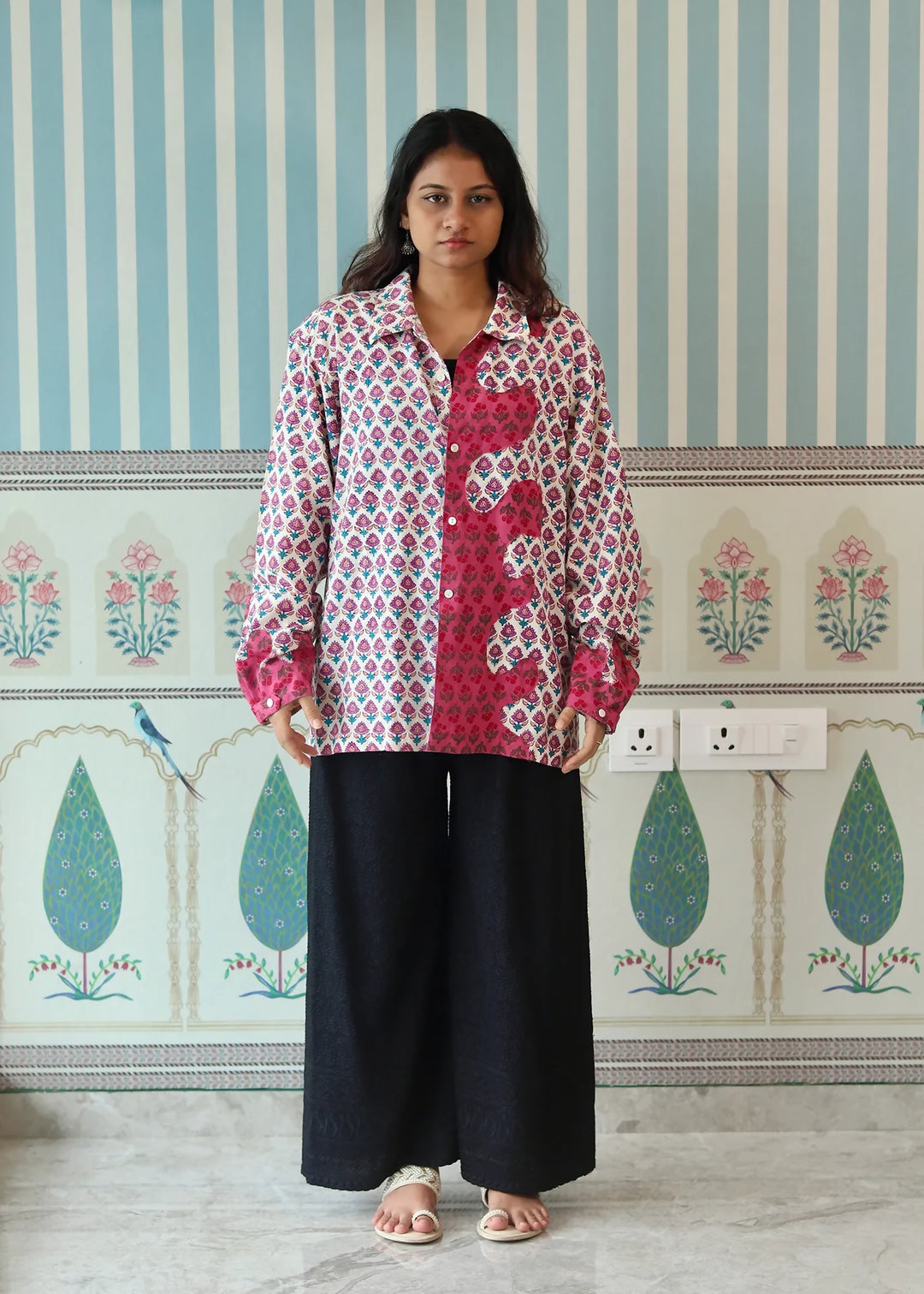 'Gulshan' Unisex Khadi Shirt