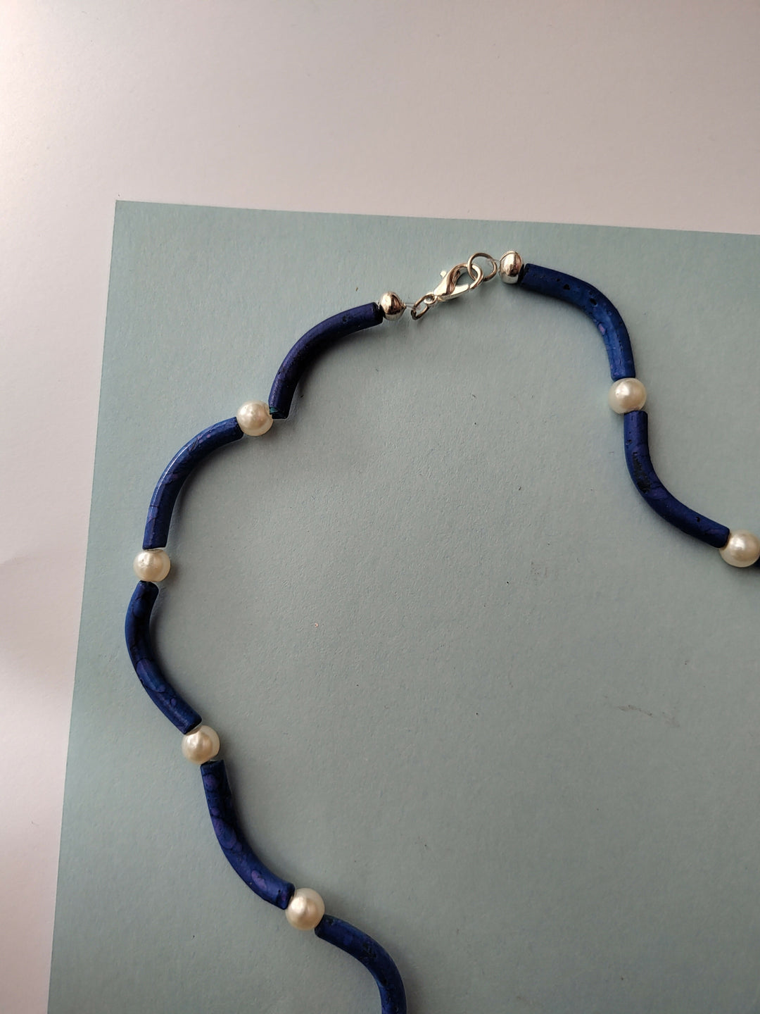 Indigo shore necklace