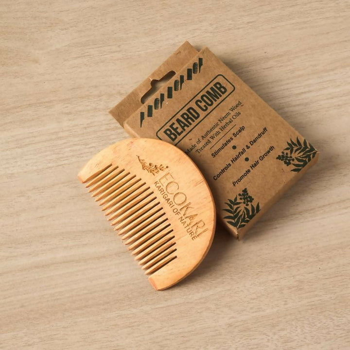 Men’s Neem Wood Beard Comb