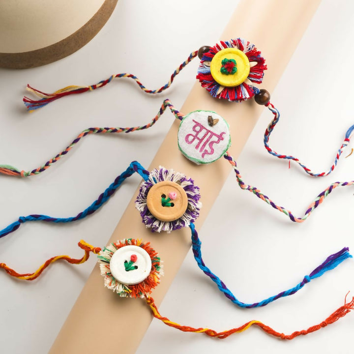 Eco-Friendly Plantable Rakhi Set