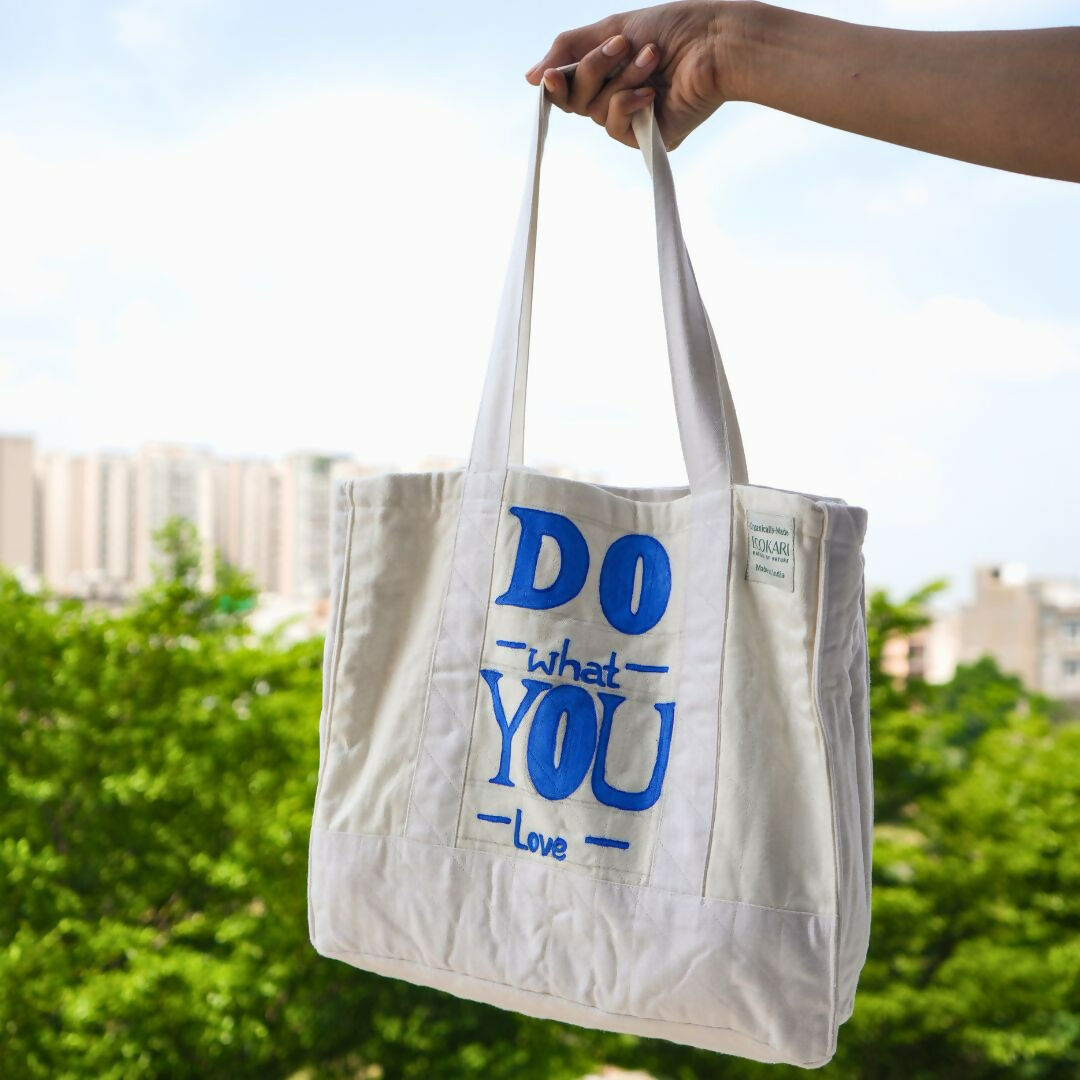 Eco-Tote Bag In Off-White
