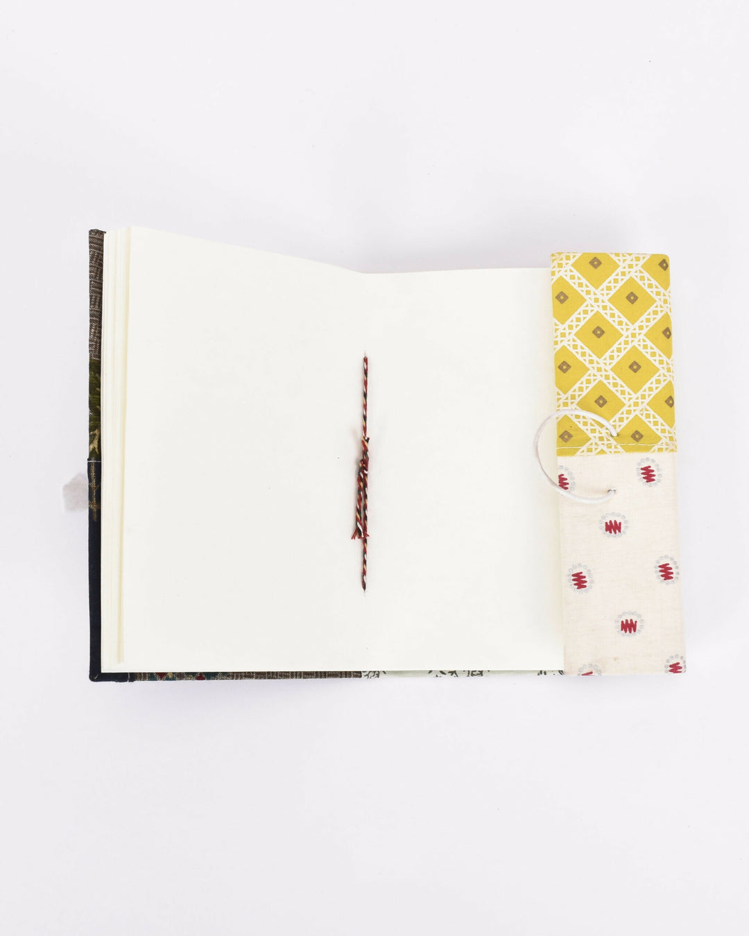 Handmade Paper Diary with Buttoned Closure