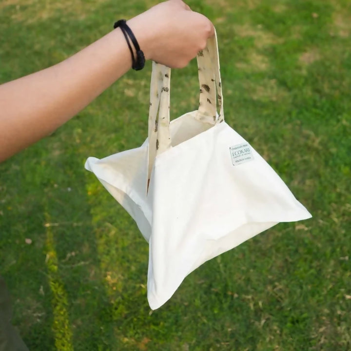 Eco-Printed Carry on Picnic Bag