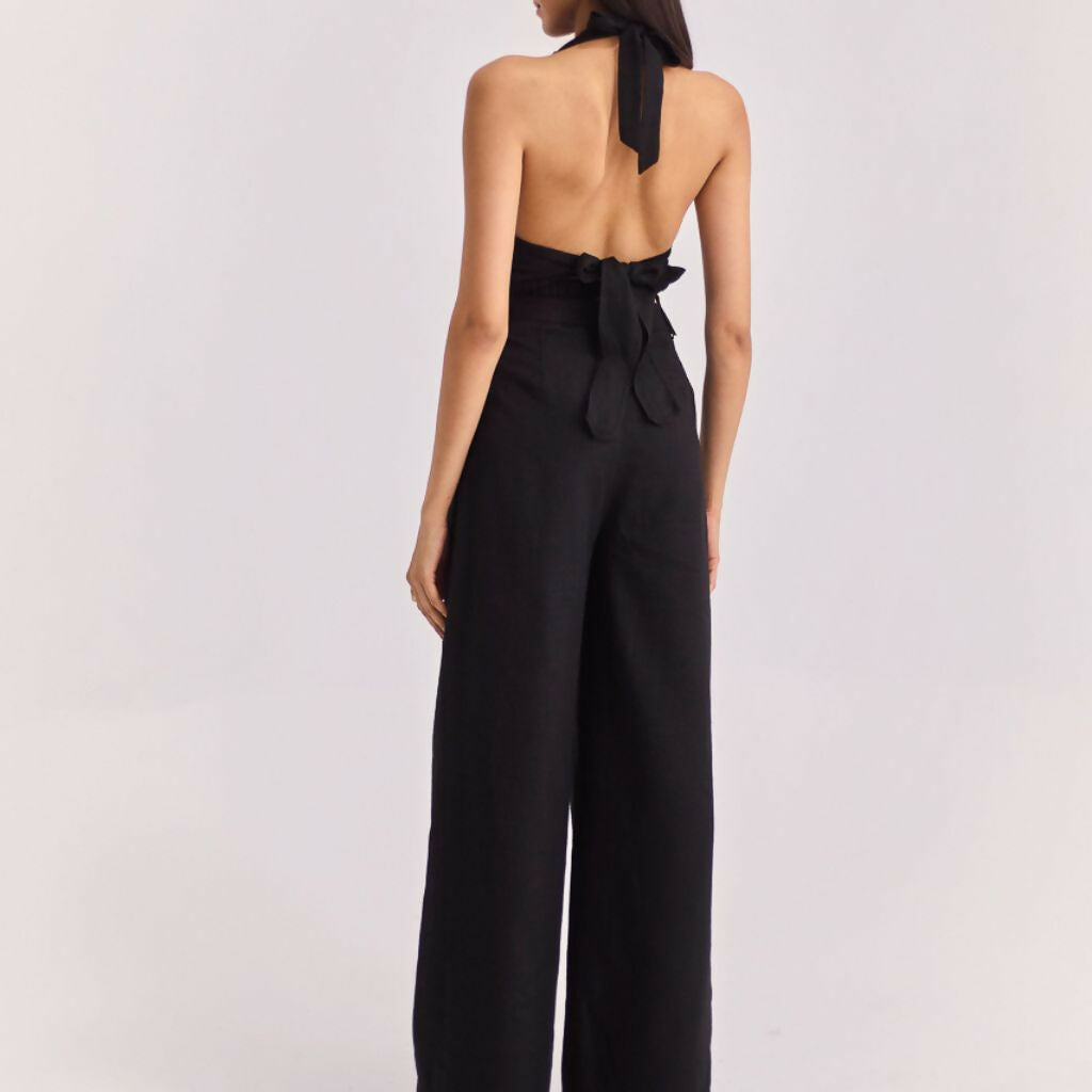 Black High Waisted Trouser 