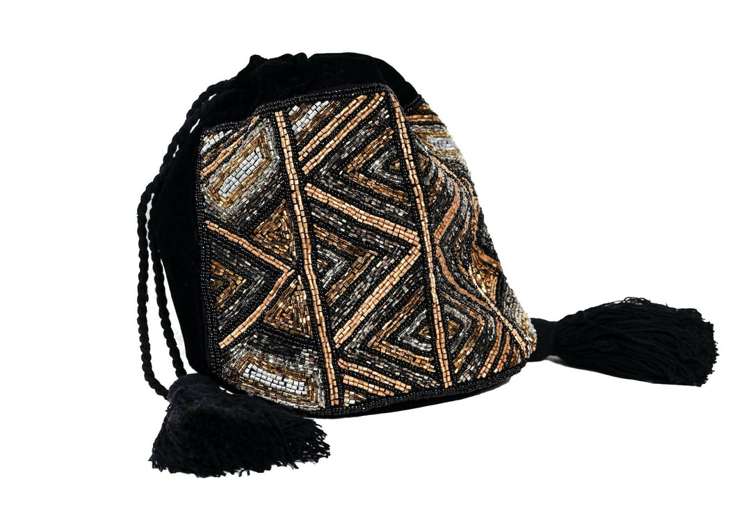 Geoglow Beaded Bag