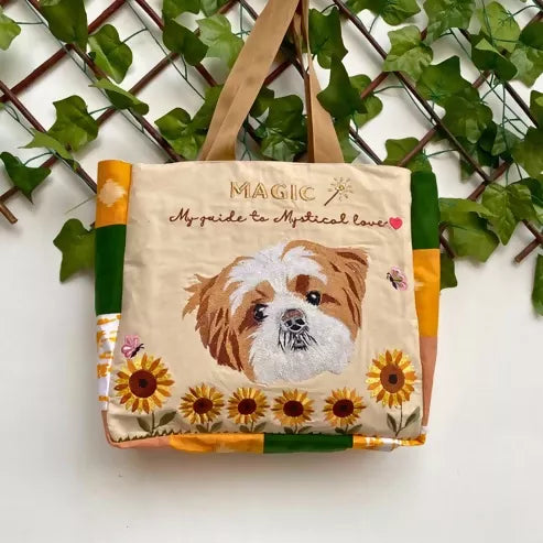 Personalized Pet Dog Tote Bag