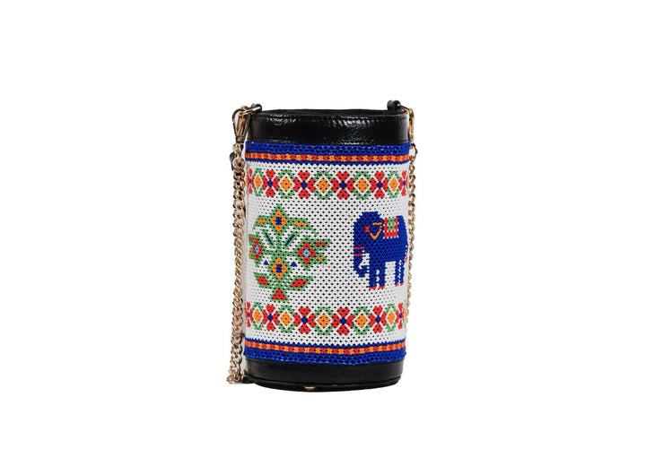 Vistara Elephant Beadwork Bag