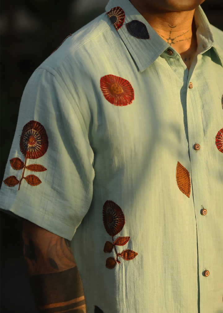 'Baag' Unisex Applique Shirt